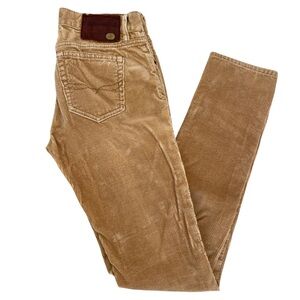 Ralph Lauren Women's Tan Corduroy Skinny Jeans